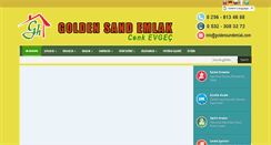 Desktop Screenshot of goldensandemlak.com